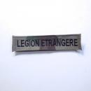 フランス軍外人部隊LEGION ETRANGEREネームバッジ(ベルクロ)