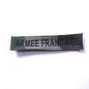フランス軍陸軍ARMEE FRANCAISEネームバッジ(ベルクロ)