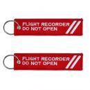 Flight Recorder Do Not Open キーホルダー キーチェーン